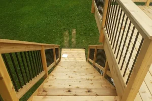 Cedar Deck Construction