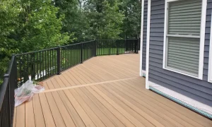 Lino Lakes Deck Construction Project